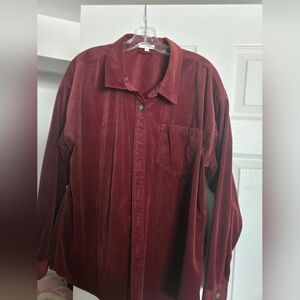 Maurice's Burnt Orange Button-Up Shirt